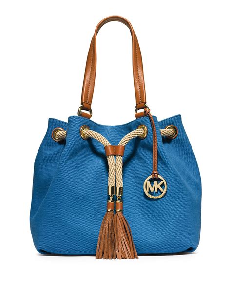 signature michael kors tote|Michael Kors large canvas tote.